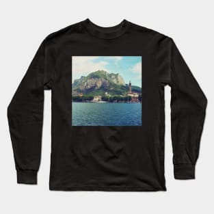 Italy sightseeing trip photography from city scape Milano Bergamo Lecco Long Sleeve T-Shirt